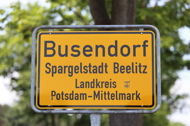 Busendorf liegt in Deutschland, in der Spargelstadt Beelitz.