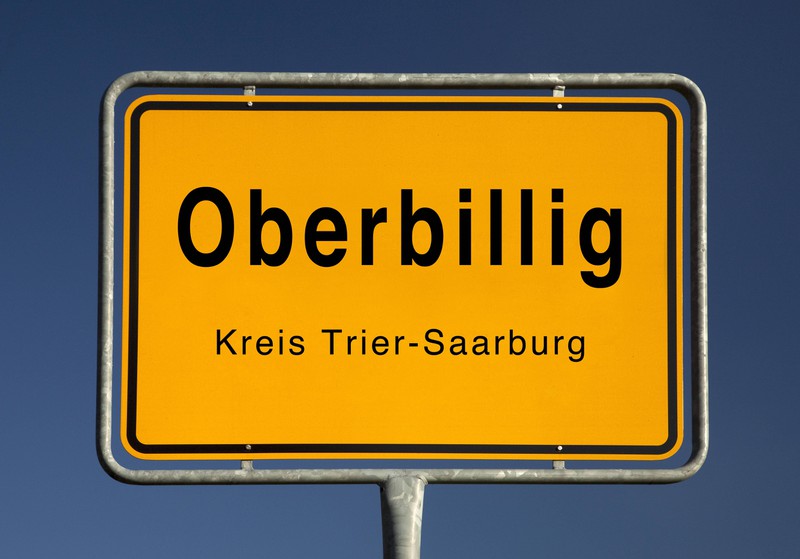 Oberbillig liegt in Rheinland-Pfalz.