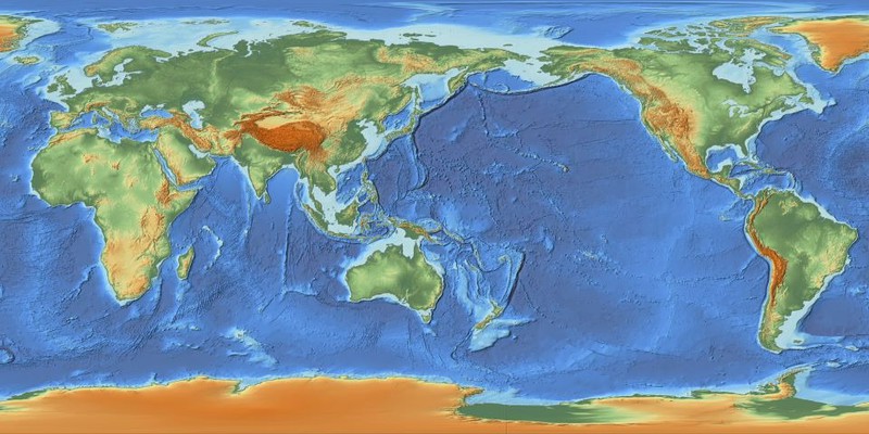 Die Weltkarte kann auch digital verwendet werden und gibt mit der Heat Map Auskunft über Nachnamen