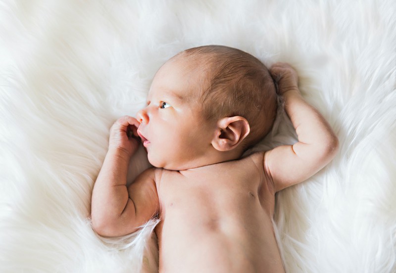 Das Baby wird sich später über seinen schönen italienischen Namen freuen.