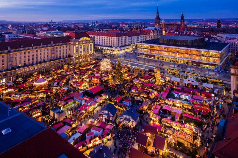 Der Striezelmarkt in Dresden hat einige besondere Angebote für Besucher*innen.