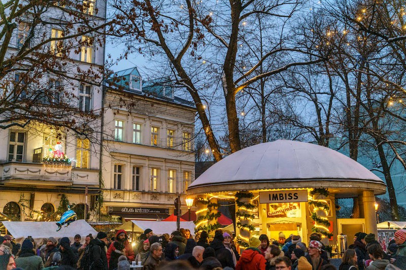 Berlin hat unglaublich viele Weihnachtsmärkte an verschiedenen Stellen.