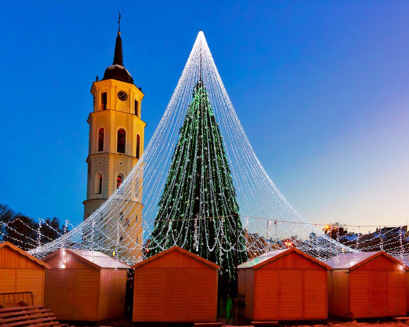 Der Weihnachtsmarkt in Vilnius ist ein Hidden Champion.