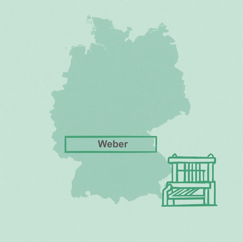 Beim Namen „Weber“ war der Beruf auch Programm.
