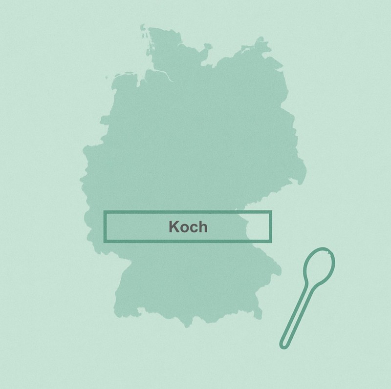 Der Beruf des Kochs oder der Köchin ist sehr angesehen.