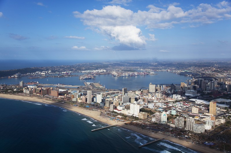 Durban, Südafrika hat auch eine hohe Rate an Verbrechen.