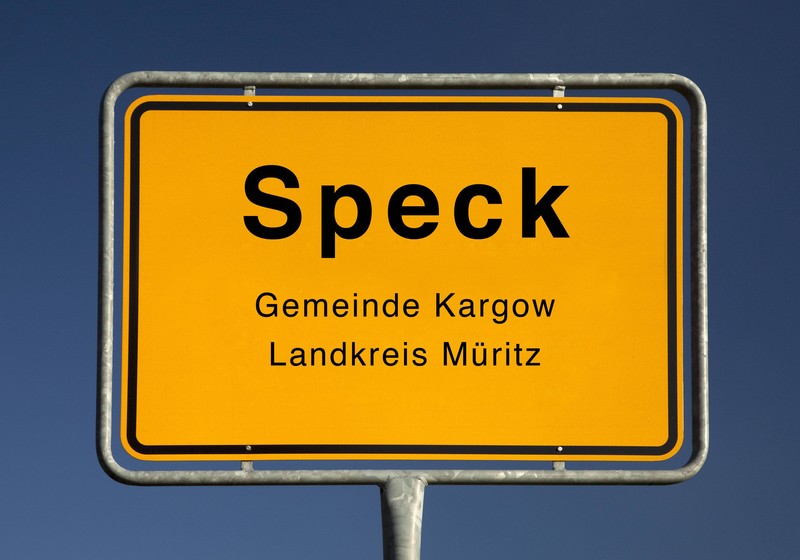Auch Speck ist ein Ort in Deutschland.