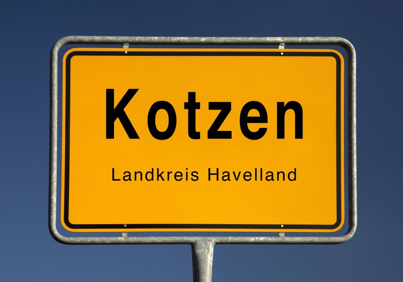 Kotzen ist ein Ort in Brandenburg.