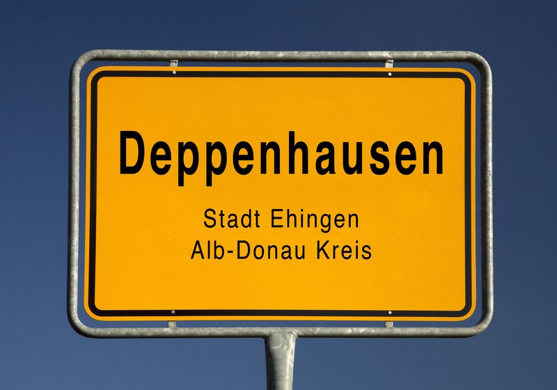 Manche Menschen wohnen in Deppenhausen.