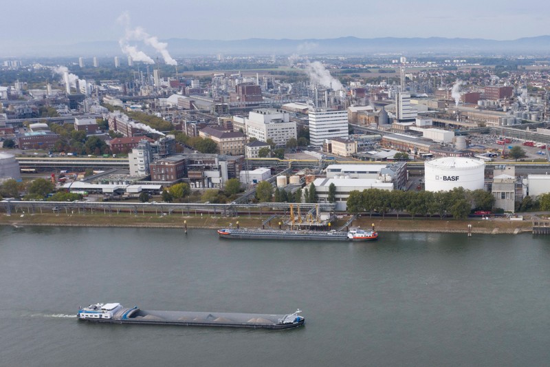 Außer dem BASF-Werk gibt es in Ludwigshaffen offenbar nichts zu sehen.