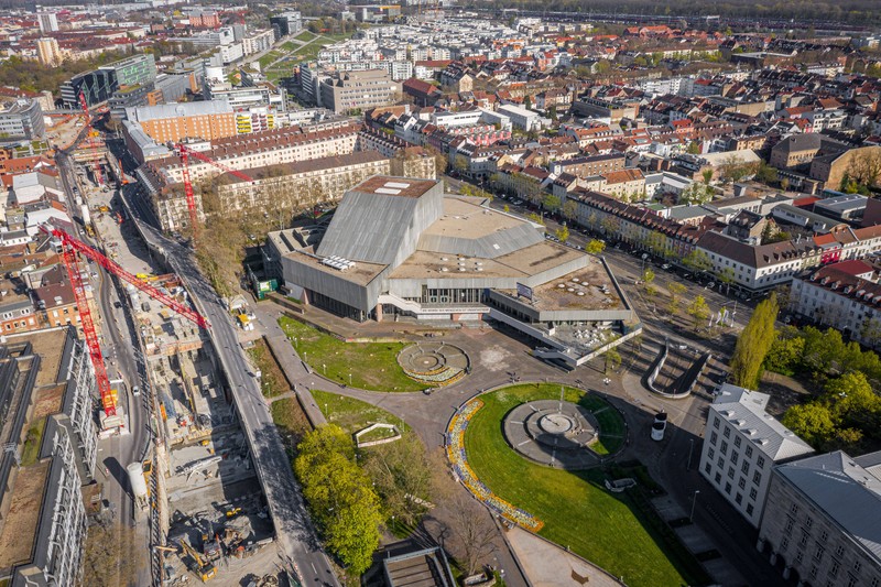 Die vielen Baustellen in Karlsruhe sorgen dafür, dass Leute von der Stadt eher abgetan sind.