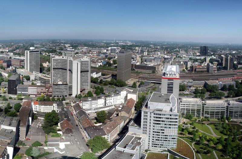 Essen wird vor allen Dingen als graue Stadt wahrgenommen.