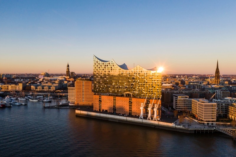 Das Elbphilharmonie wirkt wie aus einer anderen Welt.