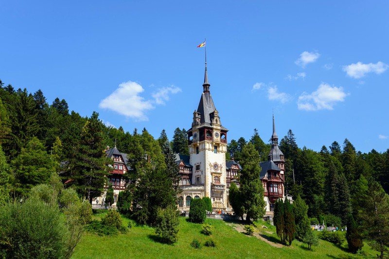 Das Schloss Peles in Rumänien könnte aus einem Märchen stammen.