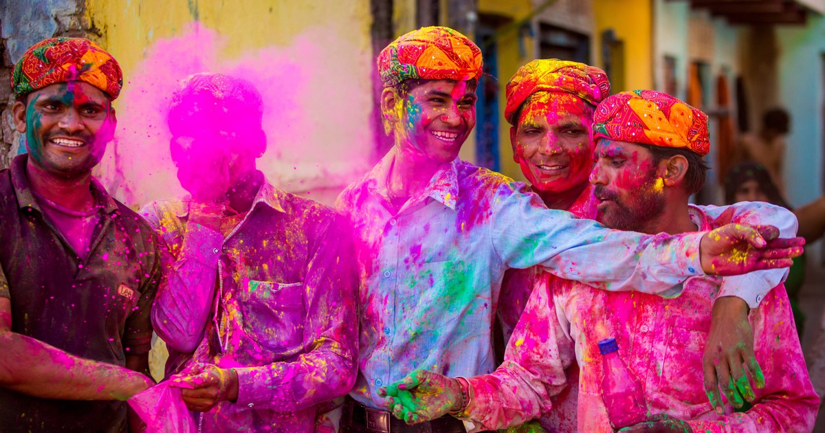 Das Holi Color Fest in Indien