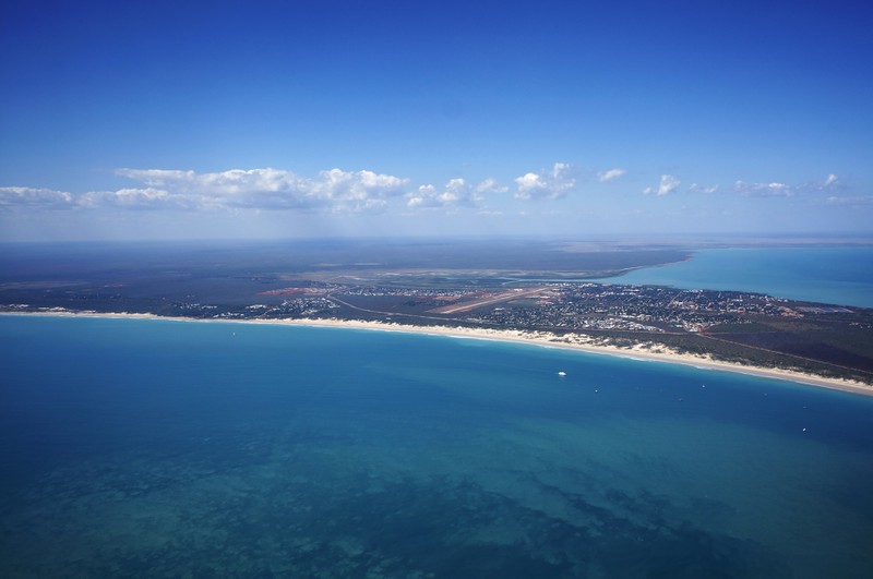 Der Cable Beach in Australien ist sehr gefährlich.