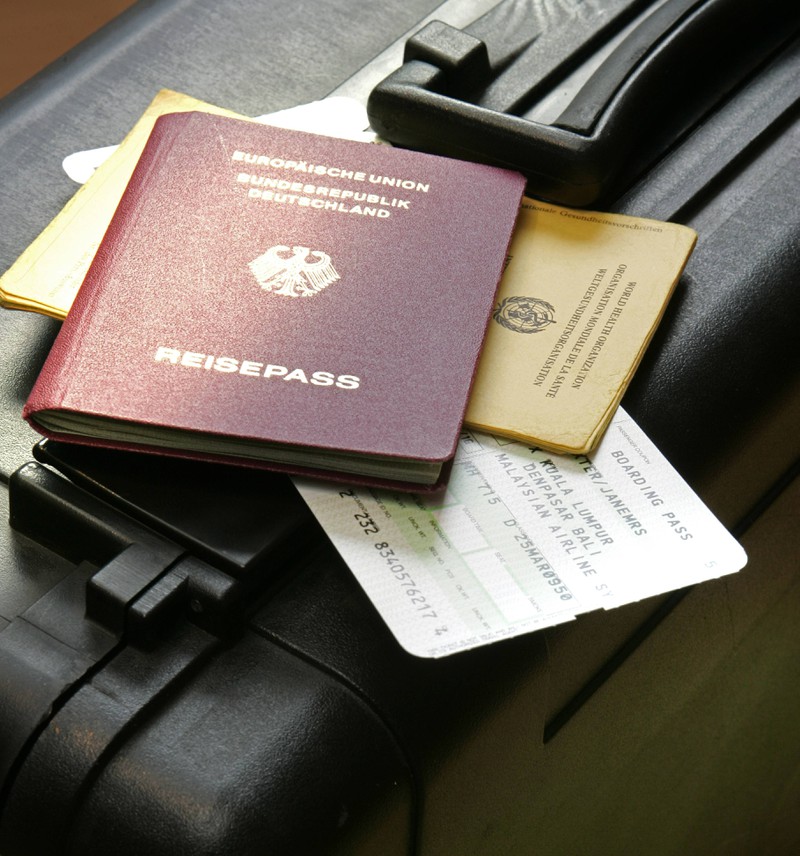 Bist du dich sicher, dass du auch alle Reisedokumente für den Urlaub hast?