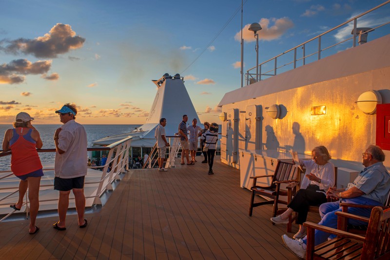 An Bord eines Kreuzfahrtschiffes kann es auch Ungeziefer geben.