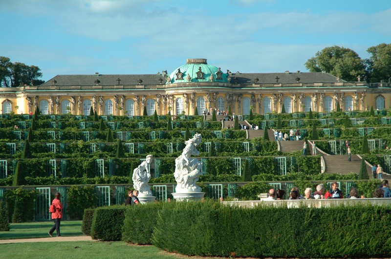 Die Schlossanlage Sanssouci in Potsdam ist ein absolutes Kultur-Highlight.