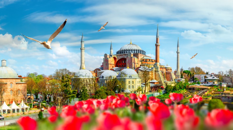 Hagia Sophia ist ein spektakuläres Bauwerk