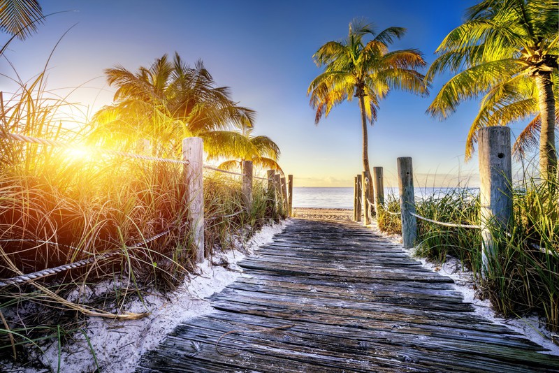 Key West ist einer der schönsten Strände der USA
