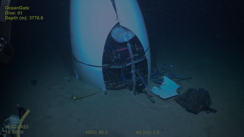 Das U-Boot Titan implodierte am 18. Juni 2023.