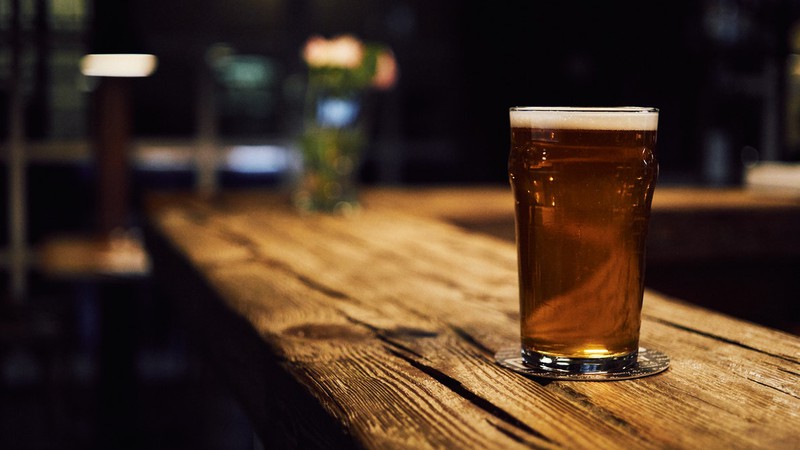 Dieses Bild zeigt ein Glas Bier.