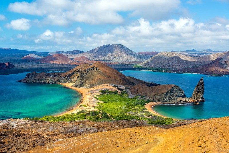 Die Galapagos Insel ist eine der schönsten Inseln am Äquator.