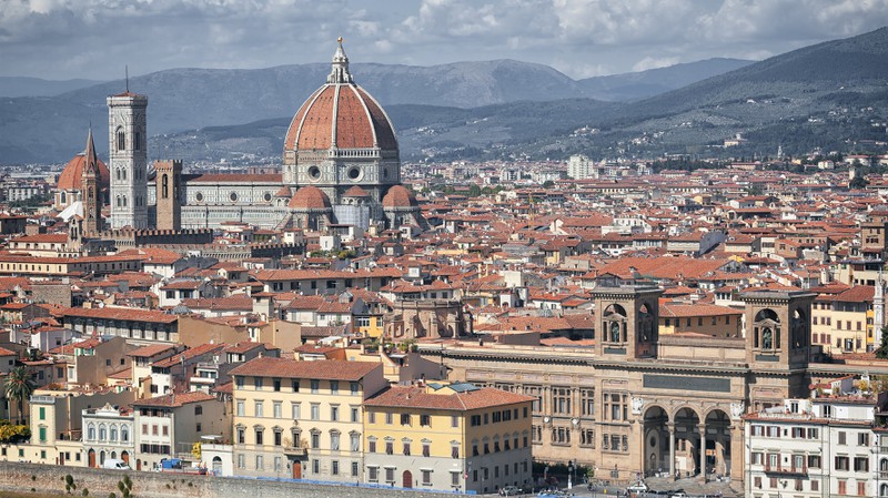 Der Dom in Florenz ist eine wahre Sehenswürdigkeit