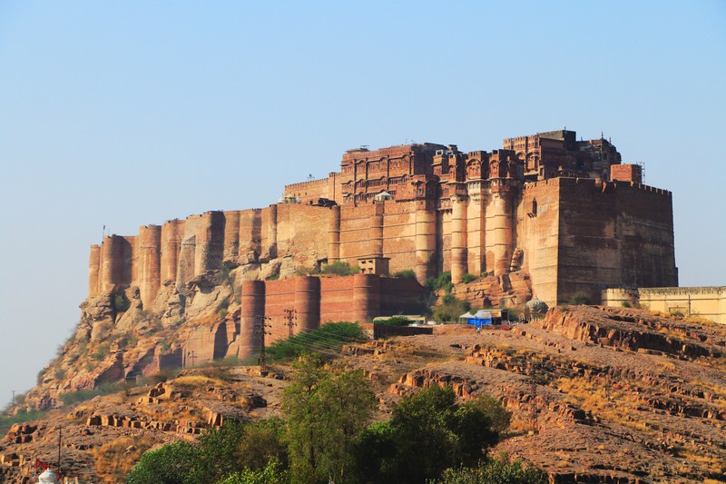 Das Fort Mehrangarh in Indien diente als Filmkulisse für "The Dark Knight Rises".