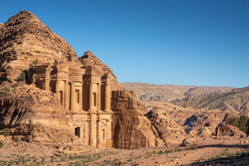 In der antiken Stadt Petra wurde der erfolgreiche Film "Indiana Jones und der letzte Kreuzzug" gedreht.