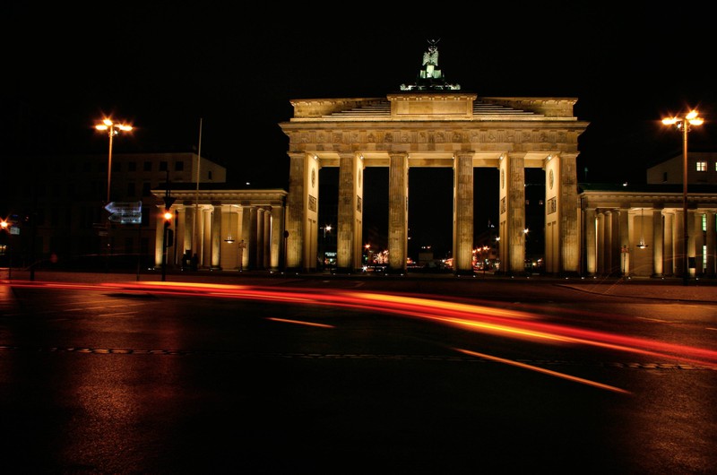 Das Brandenburger Tor ist ein Touristen Hotspot.
