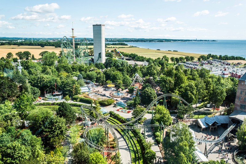 Der Hansa-Park liegt direkt an der Ostsee.