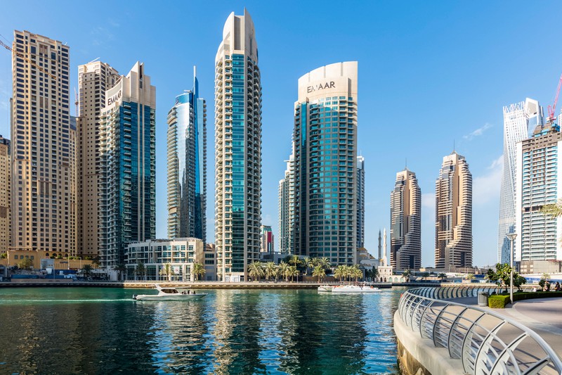 Nicht nur die Skyline kann dich in Dubai in Erstaunen versetzen.