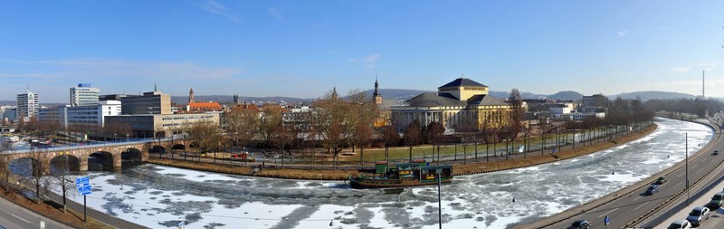 Dieses Bild zeigt die Stadt Saarbrücken in Deutschland.
