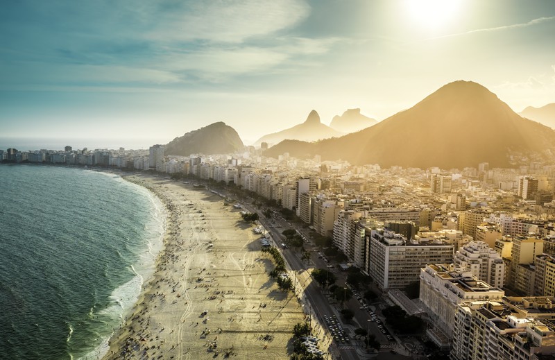 Der Strand der Copacabana