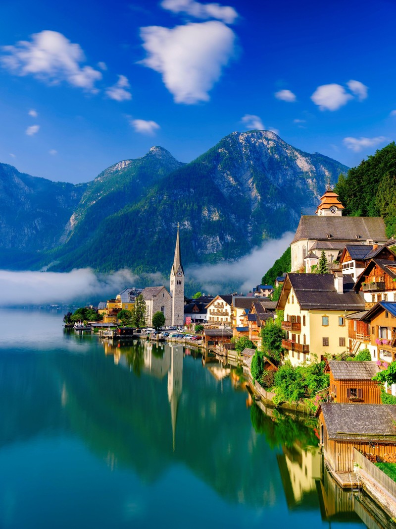 Hallstatt ist eine kleine Stadt ohne Massentourismus