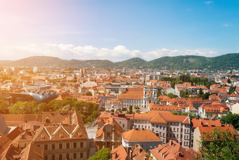 Graz von oben