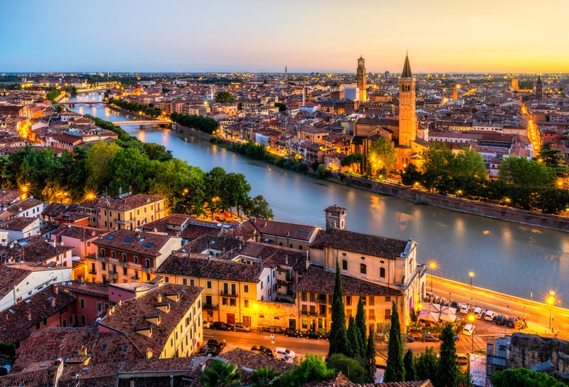 Verona in Italien