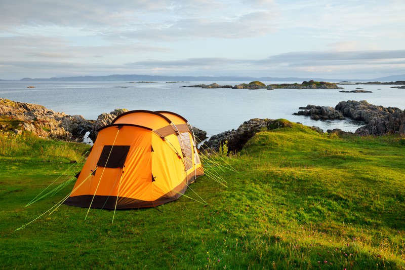 Wildes Camping in Schottland