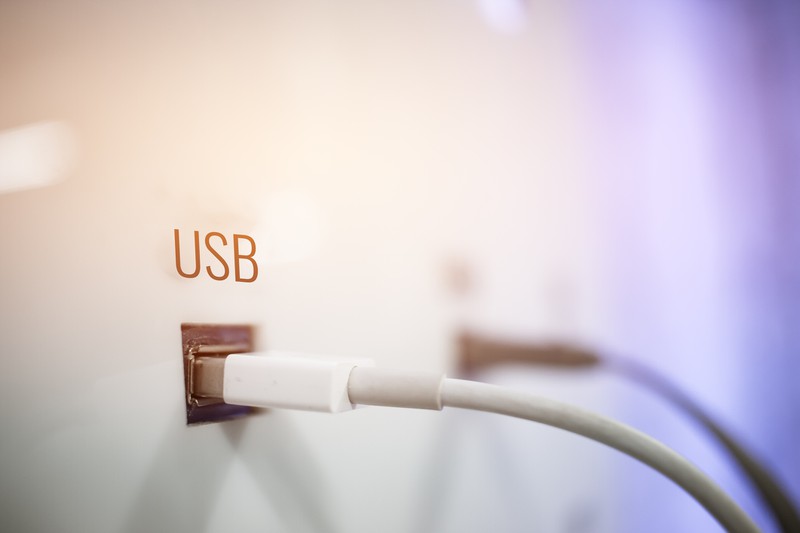 Die USB-Steckdose
