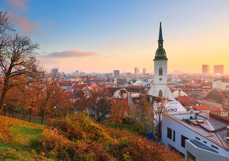 Bratislava ist ein begehrtes Reiseziel im Herbst.