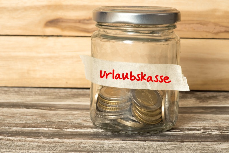 Eine Urlaubkasse