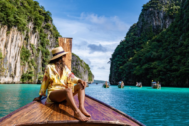 Ko Phi Phi gilt als beliebtes Reiseziel in Thailand.