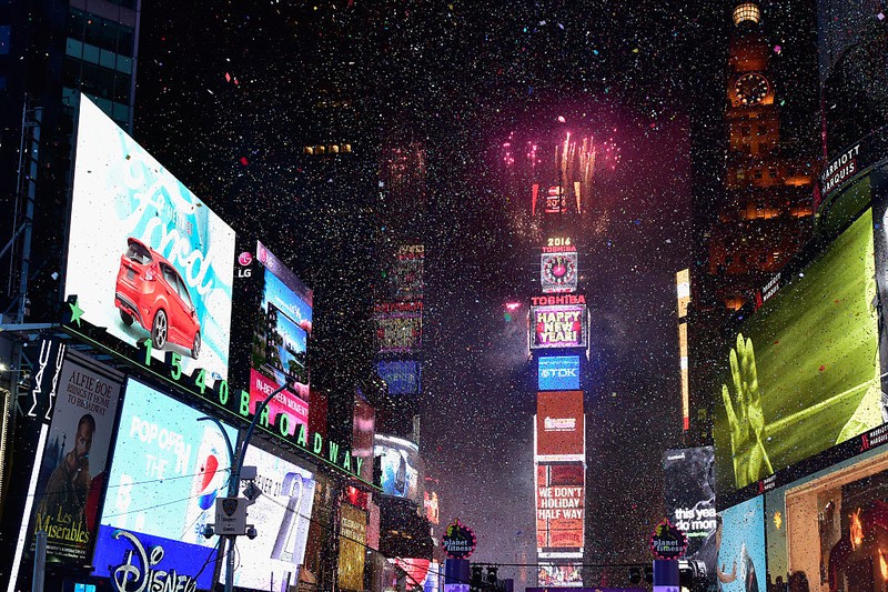 New York an Silvester