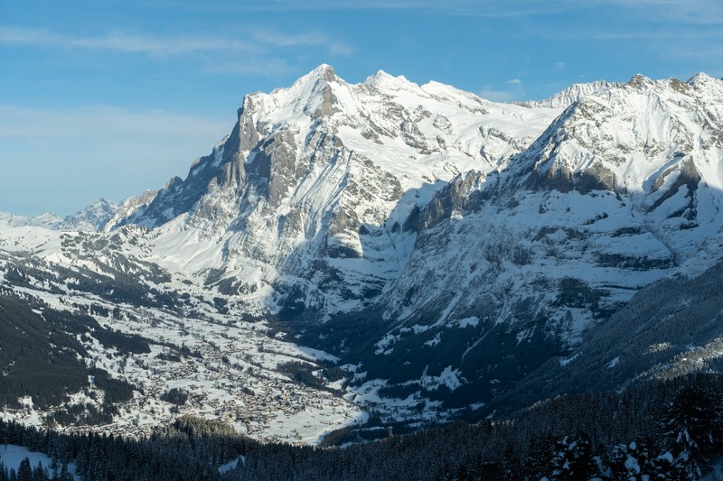 Die imposanten Berge um Grindelwald in der Schweiz sind einzigartig.