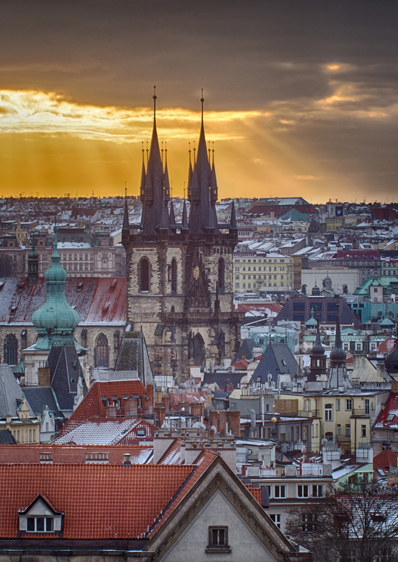 Im Dezember ist Prag in der Tschechischen Republik ein schönes Reiseziel.
