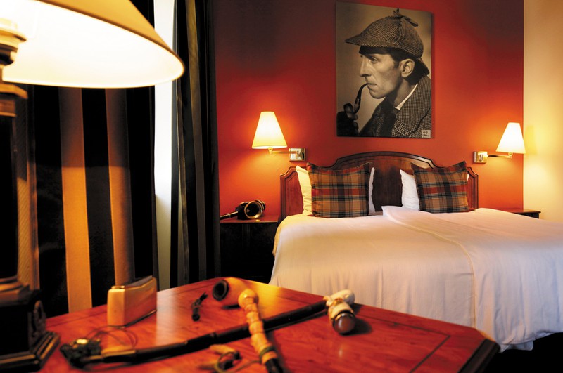 Das Krimi-Hotel mit dem Zimmer Sherlok Holmes