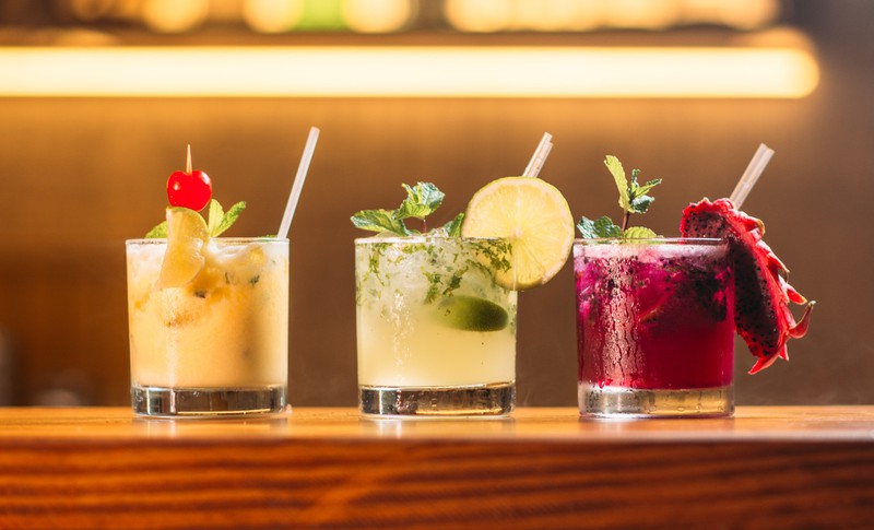 Um schlank im Urlaub zu bleiben sollte man nicht so viel Alkohol trinken