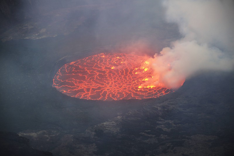 Der Vulkan in Kongo gilt als einer der gefährlichsten der Welt